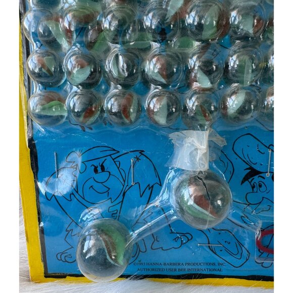 VTG Hanna-Barbera The Flintstones Bedrock Boulders Assorted Marbles - Picture 2 of 8